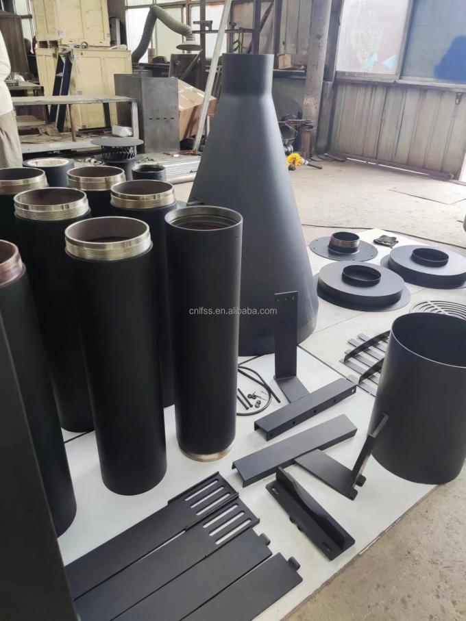 হাই স্টাইল বিলাসবহুল গ্লাস আর্ট ঘোরানো কামরা আসবাব কার্বন উচ্চ গ্রেড কালো আধুনিক ইস্পাত বৃত্তাকার আসবাব 0