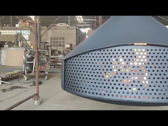 ইউরোপ ঝুলন্ত কাঠ জ্বলন্ত চুলা আলংকারিক সিলিং স্থগিত অগ্নিকুণ্ড