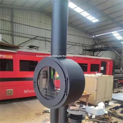 Indoor Heater Suspended Hanging Fireplaces Wood Burning Stove